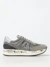 Premiata Grey Conny Sneakers In Grün