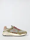 Premiata Sneakers  Woman Color Military In Animal Print