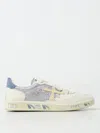 Premiata Bskt Clayd 6813 Sneakers In Silver
