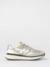Premiata Sneakers  Woman Color Silver In Animal Print