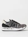 Premiata Round Head Low-cut Casual Shoes In Silber
