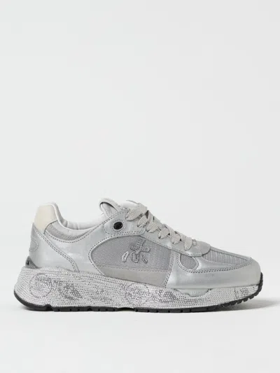 Premiata Sneakers  Woman Color Silver In Silber