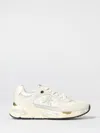 Premiata Sneakers  Woman Color White In Animal Print