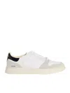 Premiata Quinn Panelled Low-top Sneakers In Bianco