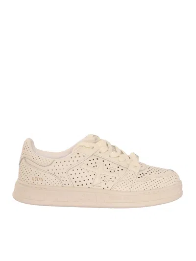 Premiata Sneakers Quinnd Offwhite In Neutral