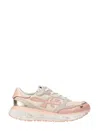 Premiata Sneakers Pink & Purple In Silver