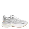 Premiata Chunky Silver Sneakers With Removable Insole In Silver