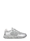 Premiata Mased 7093 Sneakers In Silver Leather