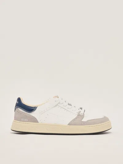 Premiata Sneakers Sneaker In Bianco-grigio