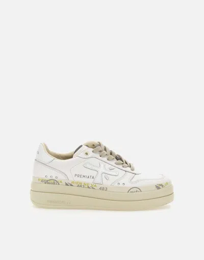 Premiata Trainers In White