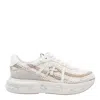 Premiata Low Top Fabric Upper Sneakers In White