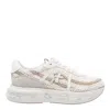 Premiata Low Top Fabric Upper Sneakers In White