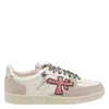 Premiata Contemporary Low Top Sneakers With Unique Features In Neutral