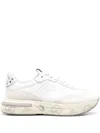 Premiata Panelled Low-top Sneakers In White