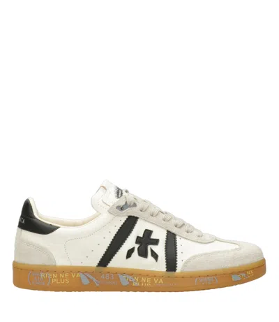 Premiata Sneakers White+black In Multi