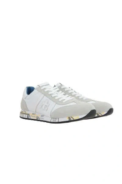 Premiata Sneakers In White+grey
