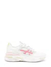 Premiata Round-headed Professional Sports Shoes In White-pink