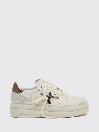 Premiata Sneakers Woman Color Butter In White