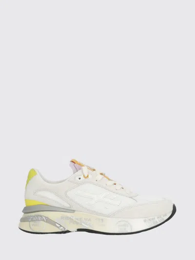 Premiata Sneakers Woman Color Ivory In Multi