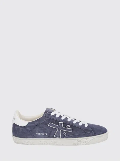Premiata Sneakers  Woman Color Navy In Blue