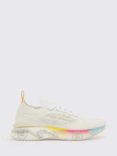 Premiata Sneakers  Woman Color White In Neutral
