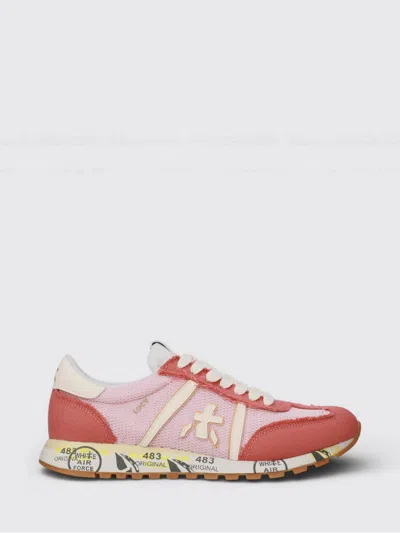 PREMIATA PREMIATA LUCY SUEDE AND NYLON SNEAKERS,I19750010