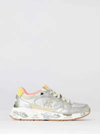 Premiata Sneakers  Woman Color Silver In Multi