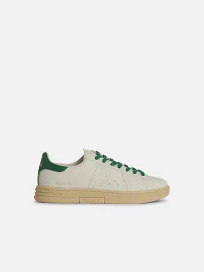 Premiata Sneker 'russel' In White Leather