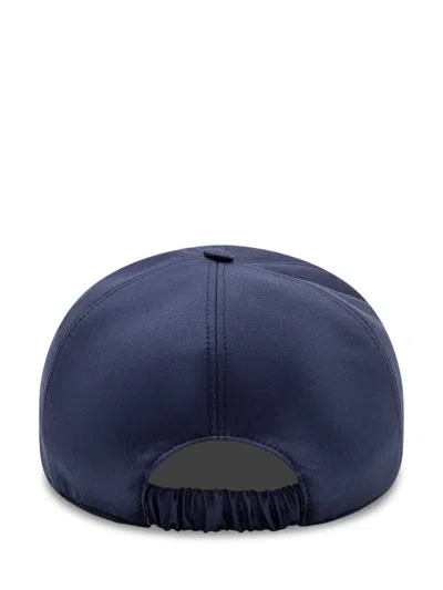 Premiata Soft Fabric Baseball Cap For Summer 2026 In Blue