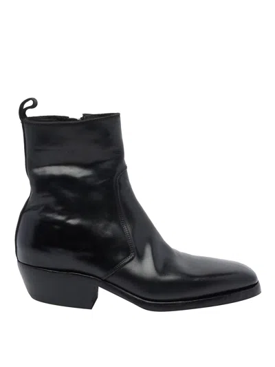 Premiata Soldatino Booties In Black