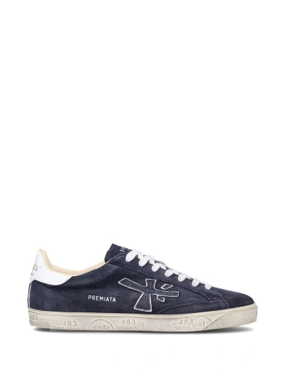 Premiata Steven 6643 Blue Sneaker