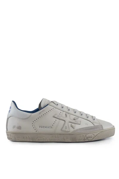 Premiata Steven 6652 Trainers In Grey