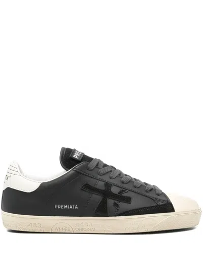 Premiata Steven 7632 Sneakers In Black