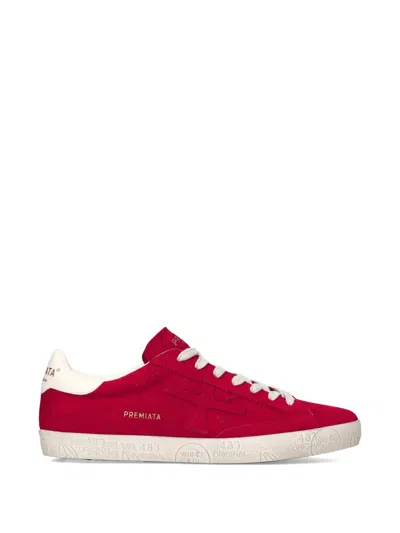 Premiata Steven 8047 Sneakers In Red