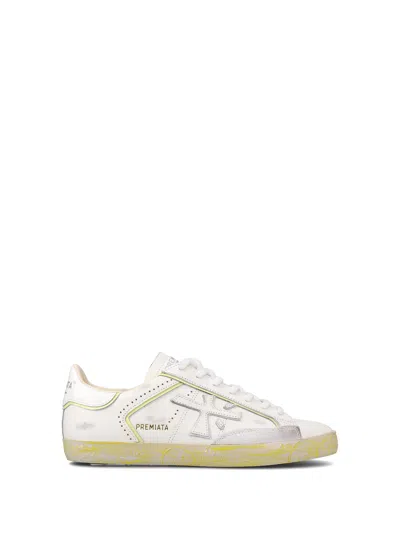 PREMIATA PREMIATA STEVEN D 6668 LEATHER SNEAKER