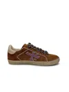 Premiata Steven D Lace-up Leather Sneakers