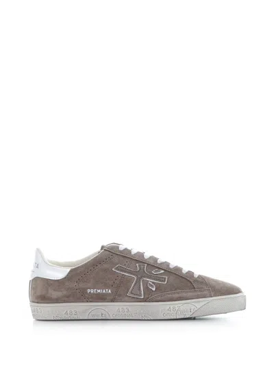 Premiata Steven Sneakers In Gray