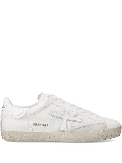 Premiata Steven Sneakers In White