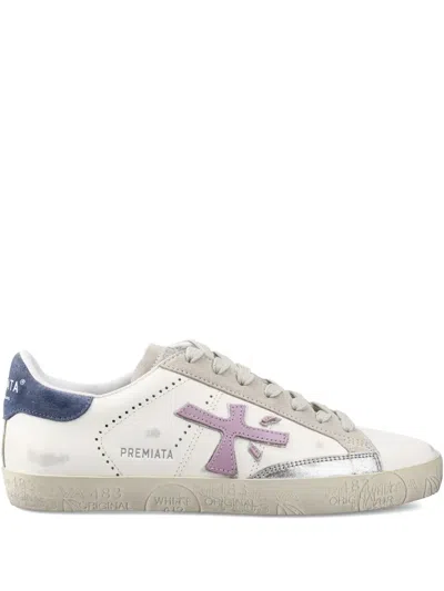 Premiata Steven Sneakers In White