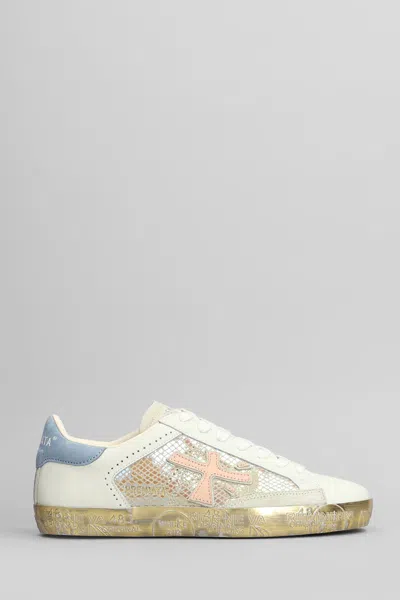 Premiata Steven-d - Sneakers In White