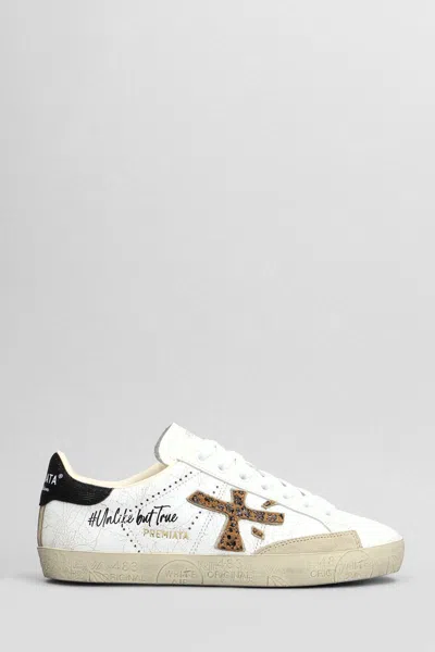 Premiata Stevend In White