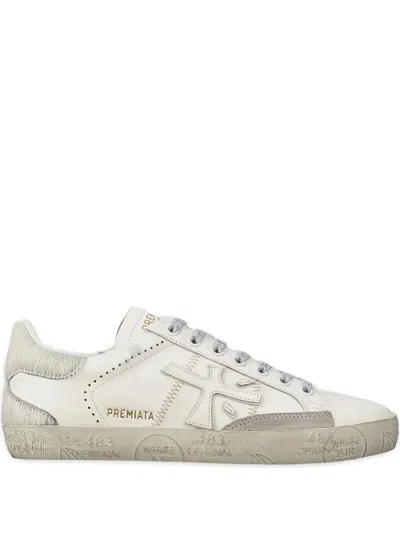 PREMIATA STEVEND EMBROIDERED-LOGO SNEAKERS