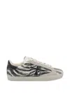 Premiata Stevend Zebra-print Sneakers In Multi