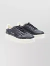 Premiata Stylish Low Top Sneakers With Platform Sole In Black