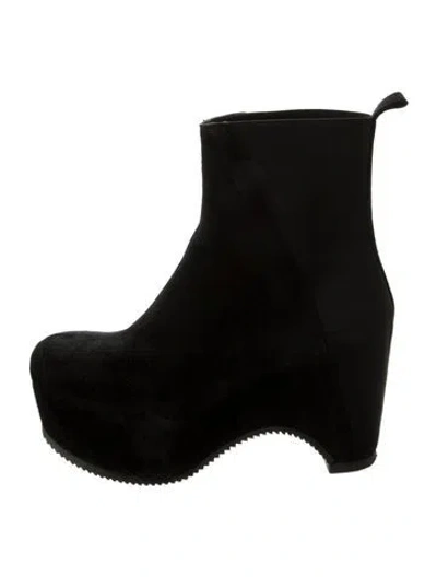 Pre-owned Premiata Suede Boots In Black