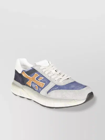 Premiata Suede Rubber Sole Sneakers