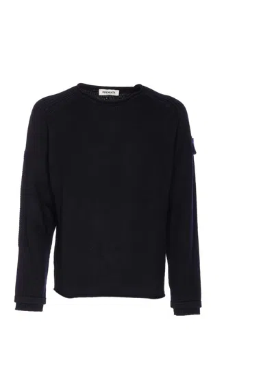 Premiata Blue Sweater In Black