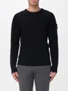 Premiata Ribbed Crew-neck Sweater In Black