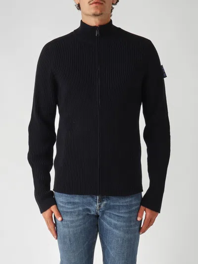 Premiata Sweater  Men Color Navy In Black