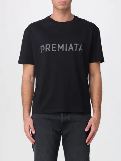 Premiata Logo-print T-shirt In Black